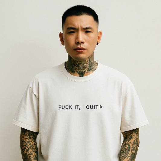 Heavyweight Vintage Washed Retire T-Shirt